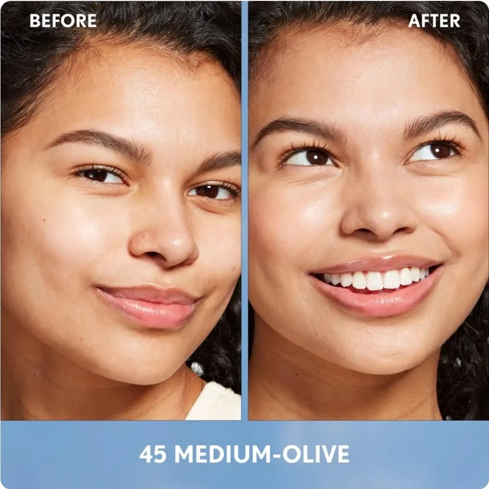 COVERGIRL SIMPLY AGELESS SKIN PERFECTOR ESSENCE Medium Olive 45